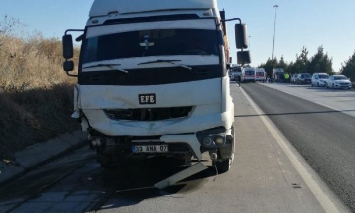 Mersin’de trafik kazası: 1 ölü 2 yaralı
